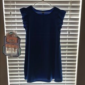 SHEIN Vibrant Blue Dress